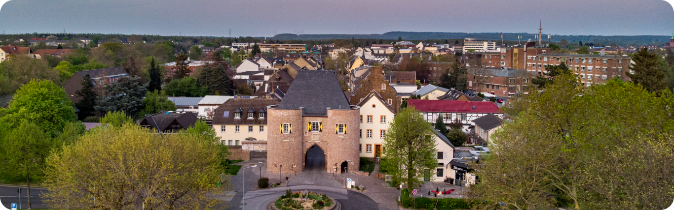 Luftbild Aachener Tor 