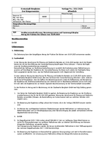 Beschlussvorlage der Verwaltung