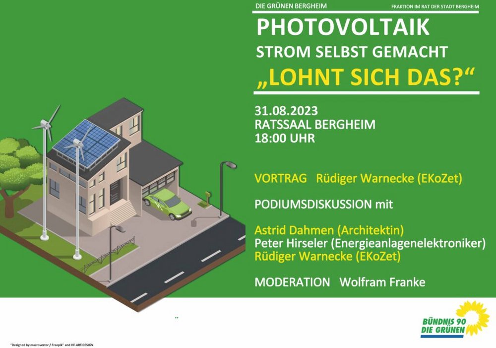Plakat Photovoltaik